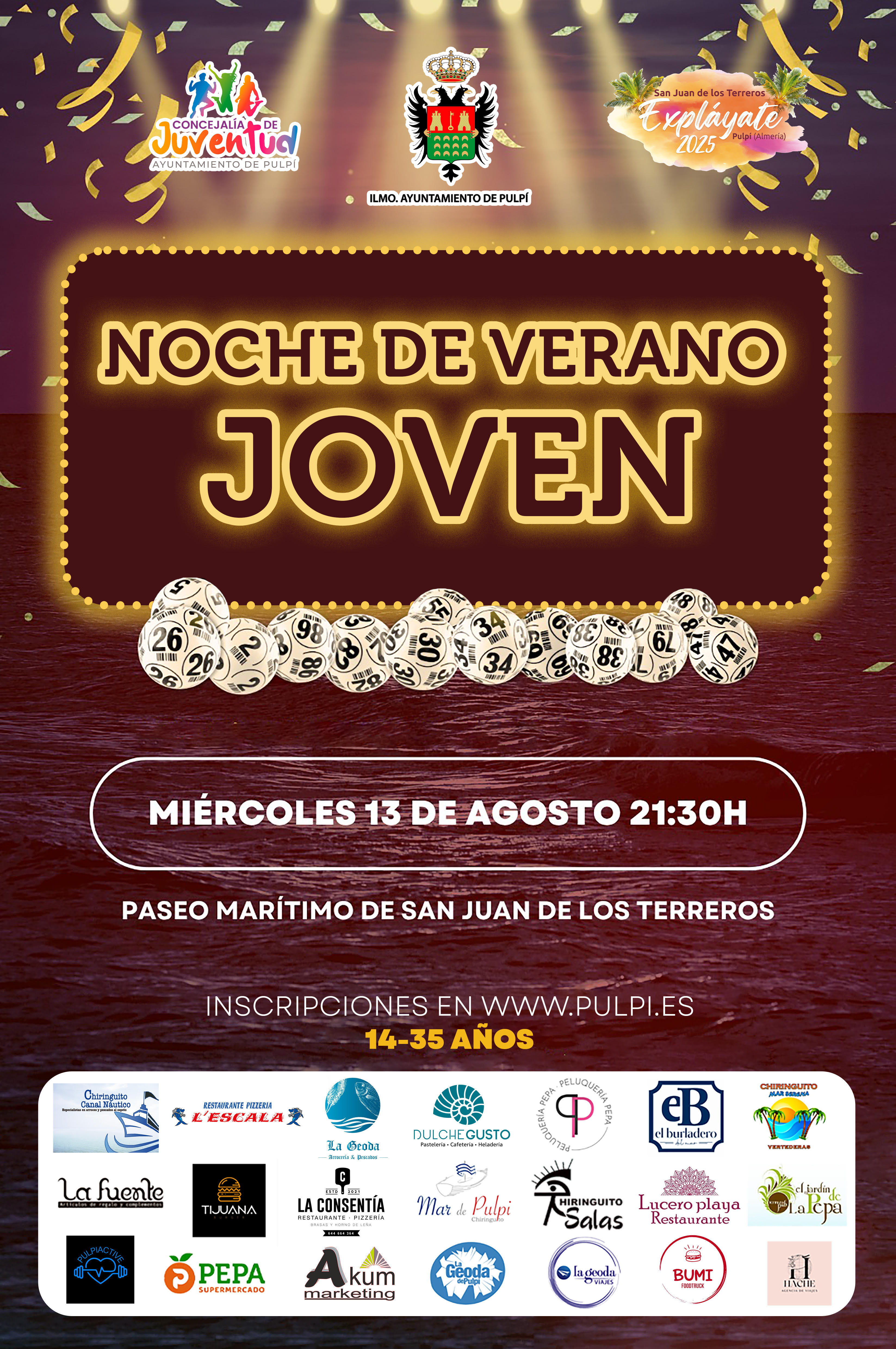 NOCHE DE VERANO - BINGO